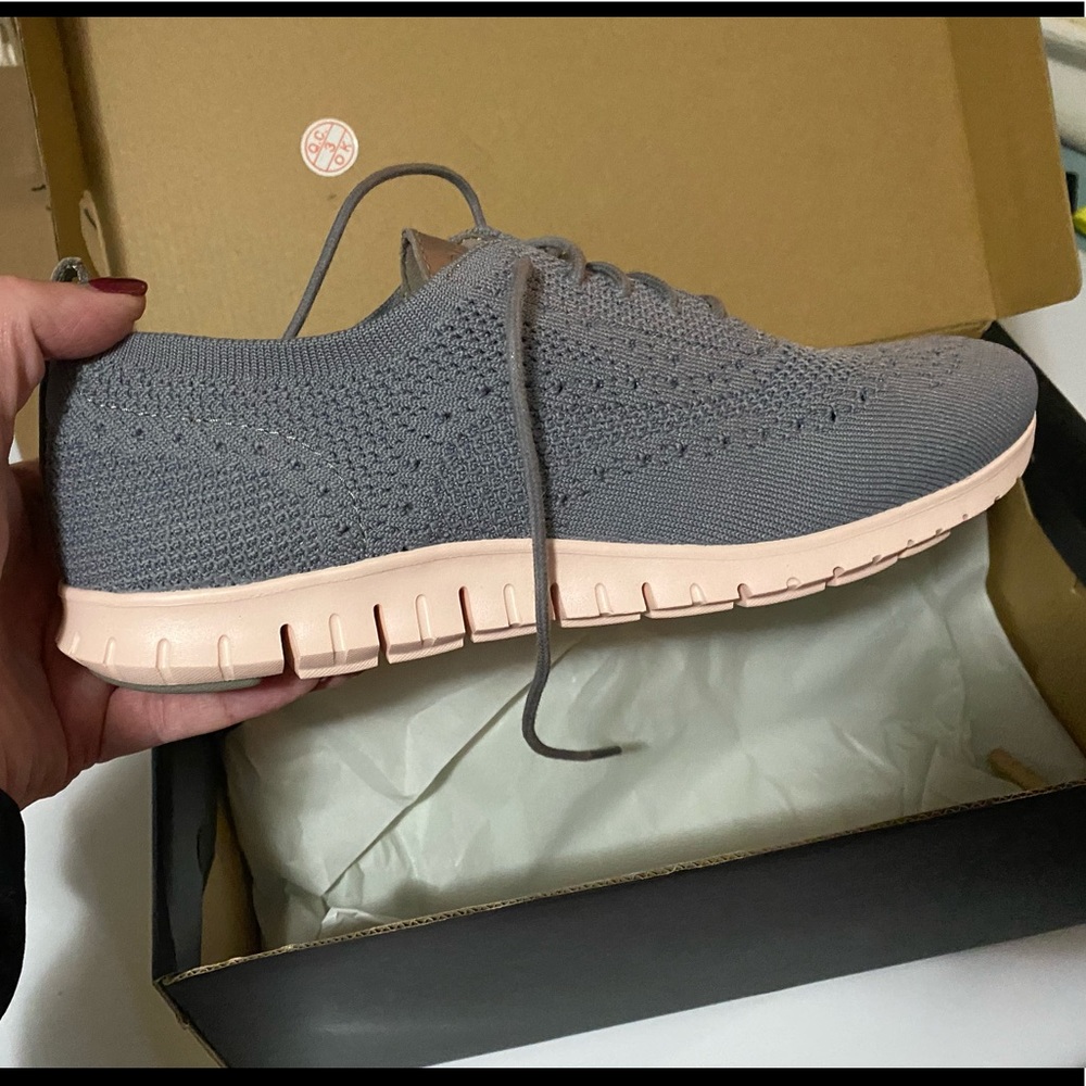 Col Haan zerogrand wingtip stitchlight New in Box